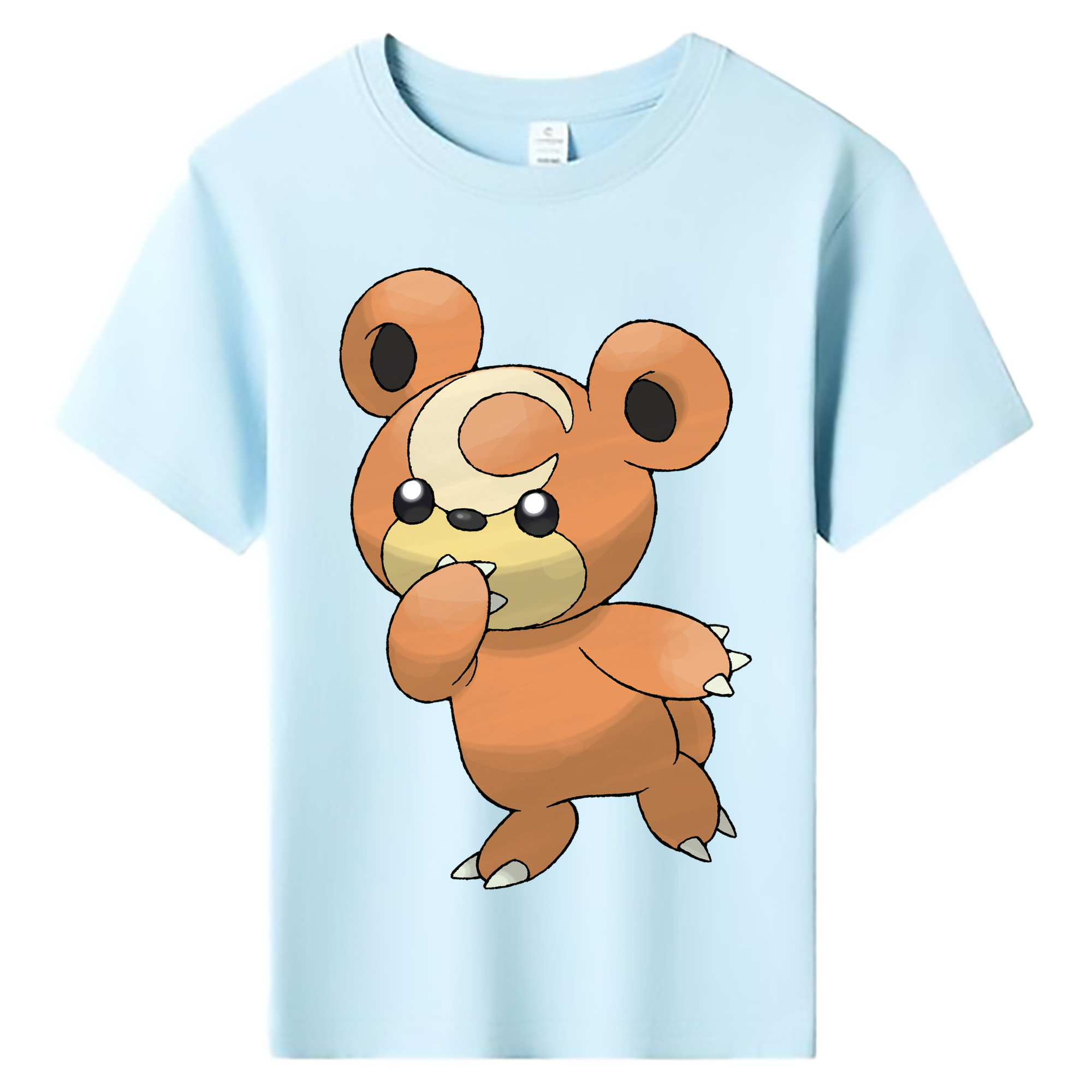 （画像用） ポケットモンスター Pokémon 綿100％キッズTシャツ（フロントプリント）